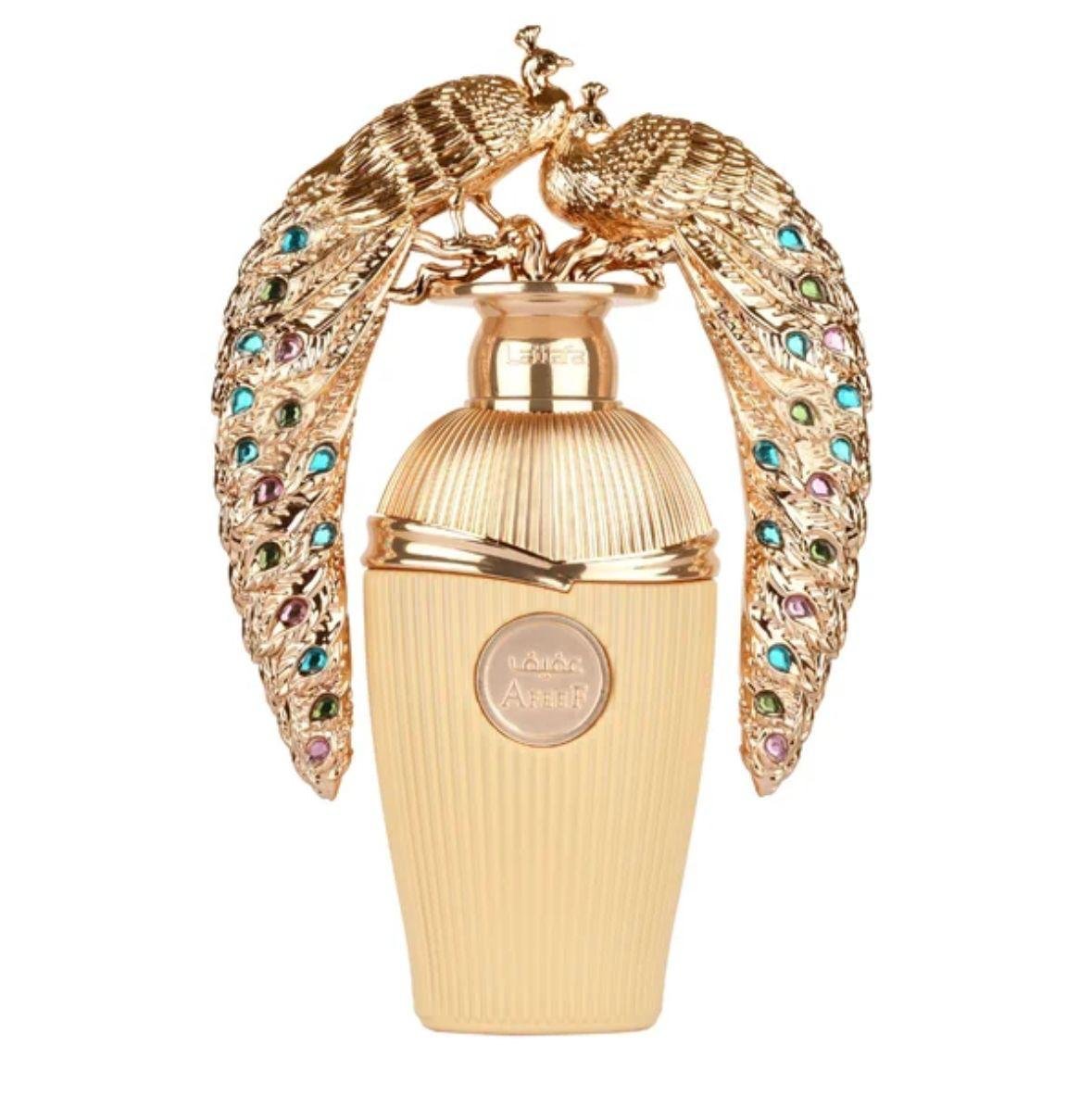Frasco e caixa do perfume Afeef