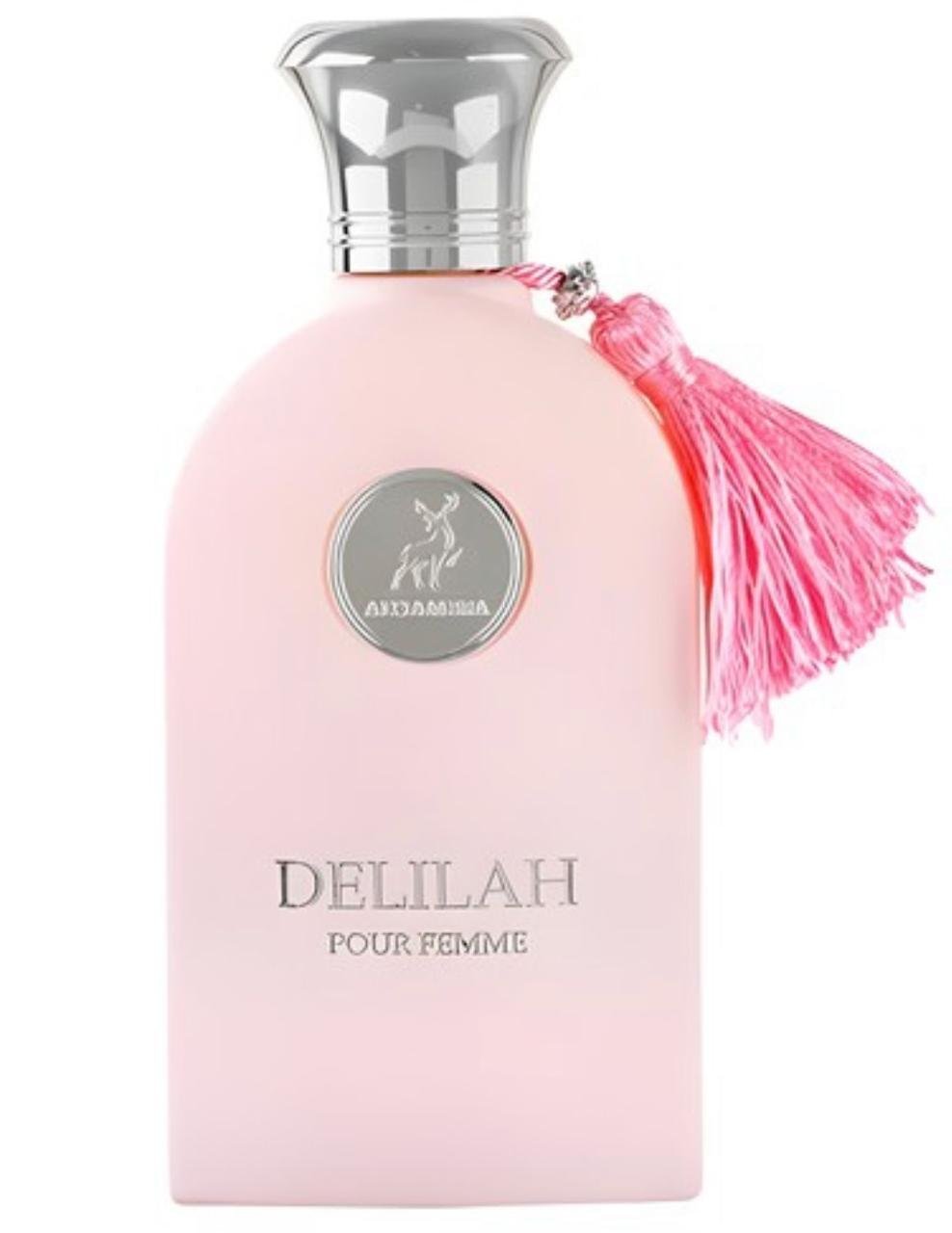 Frasco e caixa do perfume Delilah